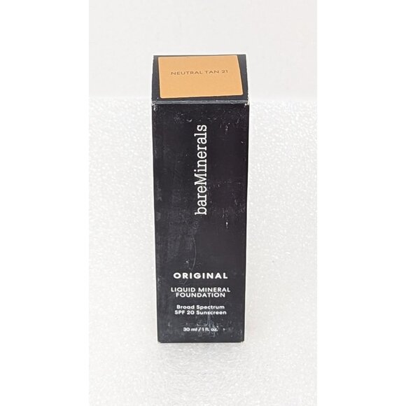 Bareminerals Original Liquid Mineral Foundation SPF 20 Neutral Tan 21 - 30ml - Picture 1 of 1